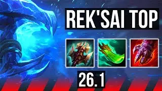 REK'SAI vs VOLIBEAR (TOP) | 35K damage | KR Grandmaster | 26.1