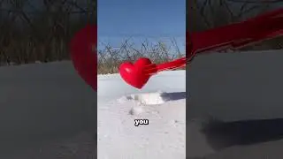 Я испекла ледяное сердечко для своей дочери 😮❤️