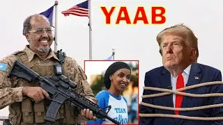 BREAKING NEWS: Trump oo Soomaalida Mareykanka Geesinimo u Qiray, XASAN SH oo Qoriga Qaatay & USA oo