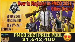 PMCO 2021 Spring Split | Full Detail | How to Register