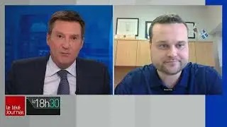 Inondations dans Charlevoix : entrevues avec Bruno Labbé et Michaël Pilote