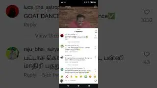 Instagram Comedy Comments#instagram #comedy #unique #tamilsongs