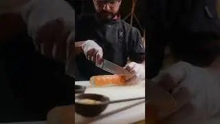 #Chef Cutting Sushi Rolls #Nice cutting #Amazing chef with nice cutting