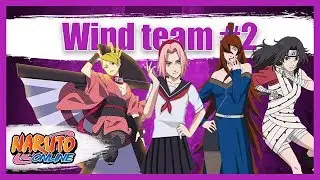 naruto online - wind main team #2 - woman power
