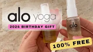 alo yoga | 2024 FREE BIRTHDAY GIFT glow system | The Fashion Try On