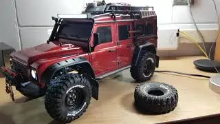 Traxxas TRX4 Defender Wheels and Tires Update!