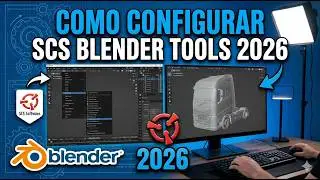 SCS Blender Tools 2026 Configurado do Zero para ETS2