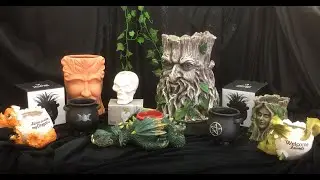 Alternative, Gothic and Pagan Plant Pots at Angel Clothing