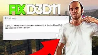 How to Fix D3D11 Compatible GPU (Feature Level 11.0, Shader Model 5.0 Required) Error (2026)