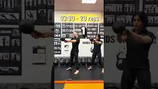 KETTLEBELL SWING - REP LADDER #kettlebell #kettlebellswing #kettlebellworkout