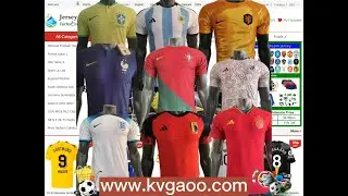 2022 World Cup Final Team Kit 【kvgaoo】