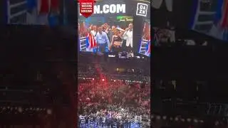 Moment Katie Taylor announced as winner in split decision win over Amanda Serrano