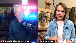 Paint a Fluffy Dog with Johanne Mangi