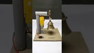 Diy automatic Pooja bell &bull; Gear motor | #bell #youtubeshorts #tech