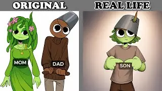 Is This Really Vineria & Tunner&rsquo;s Son?! 😮 | Incredibox Sprunki Animation | Original vs Plush Toys