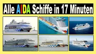 Alle AIDA Schiffe in 17 Minuten - Welches Schiff passt am besten zu mir?