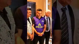Former India Captain Virender Sehwag at an event