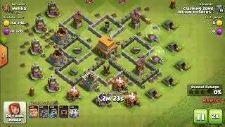 Attack Strategy For Th 5 | Giants + Wizards | Clash With Harish