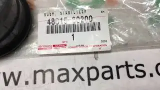 4881560200 48815-60200 Оригинал, втулка переднего стабилизатора Lexus GX 470 Sport KDSS
