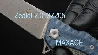 Zealot 2.0 K110 MZ205 от Maxace Knife   #4K #maxace #maxaceknife