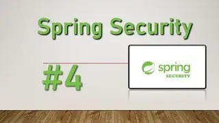 Spring Security Course #4 User creation from the database