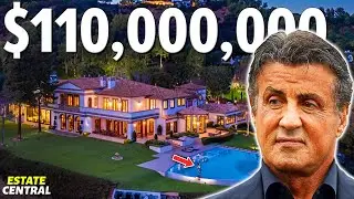 Inside Sylvester Stallone's $110 MILLION Beverly Hills Mansion