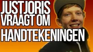 JustJoris vraagt fans om handtekening op #DYTG8