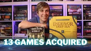 13 Board Games We Acquired!!!