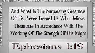 January 18, 2025 - Ephesians 1:19