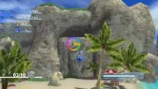 Sonic - Act 1 Wave Ocean Silver Medals