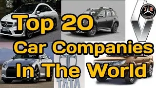 Top 20 Car Companies In The world