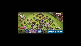 #_RikRik_GaMinG  #_COC  /  BesT  TH9  Farming  Attack   Won ..... 🔥