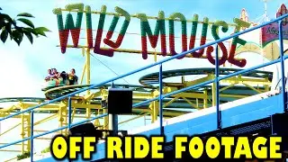 Wild Mouse at Nagashima Spaland Off-Ride Footage (No Copyright)