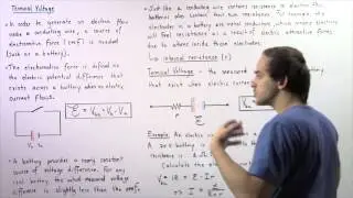 Electromotive Force, Terminal Voltage and Internal Resistance