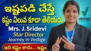 ఇష్టపడి చేస్తే కష్టం విలువ కూడా తెలియదు-Mrs.J.Sridevi Star director journey in vestige 