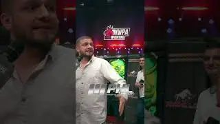 Эдуард Кузьминов после боя на NWPA X