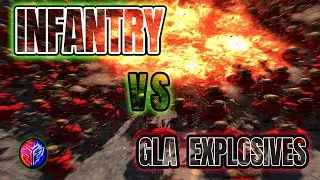 ONE STEP = DEATH 💣 | CHINA INFANTRY vs GLA EXPLOSIVES