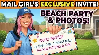 Everyone got invited to an party in STARDUST BEACH! 🏖️ (PART 1)
