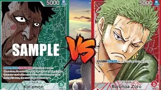 Kin’emon Vs Zoro | One Piece Tcg | Op02 Tournament Gameplay | In Person Gameplay