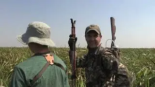 Father and Son hunt in Mozambique's Coutada 11 for Cape Buffalo.
