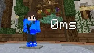 this is what 0ms feels like in mcpe...