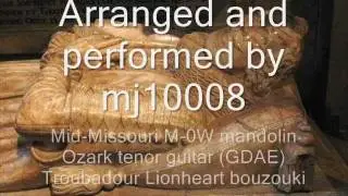 Remember O Thou Man, mandolin / tenor guitar instrumental (Th. Ravenscroft, 1611)