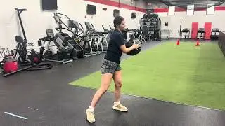 Med Ball Rotational Slam