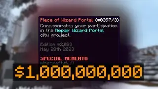 I spent THIS many coins on one of Skyblock's BEST Wizard Portal Mementos!