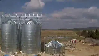 Timelapse building silos - Pluhův Žd&aacute;r 2011