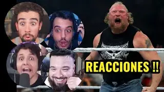 BEST REACTIONS TO BROCK LESNAR'S RETURN AT SUMMERSLAM 2025 !!!