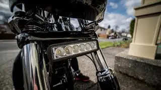 How to install MoonRays LED Bar on your Harley