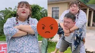 It&rsquo;s only three hundred kilograms, and it won&rsquo;t be a problem for me at all!😭😥😤#funnyvideo #funny
