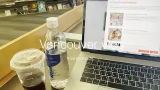 [🇨🇦캐나다 어학연수] CCEL 첫 날 | 카드는 왜 안되는거야... | 벤쿠버 공공도서관 방문 | 스탠리 파크가서 라이딩