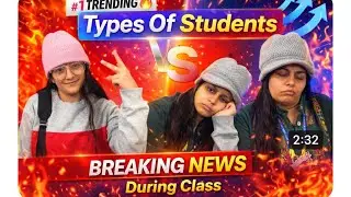 Types Of Students During Class | Masti Vlog 😂